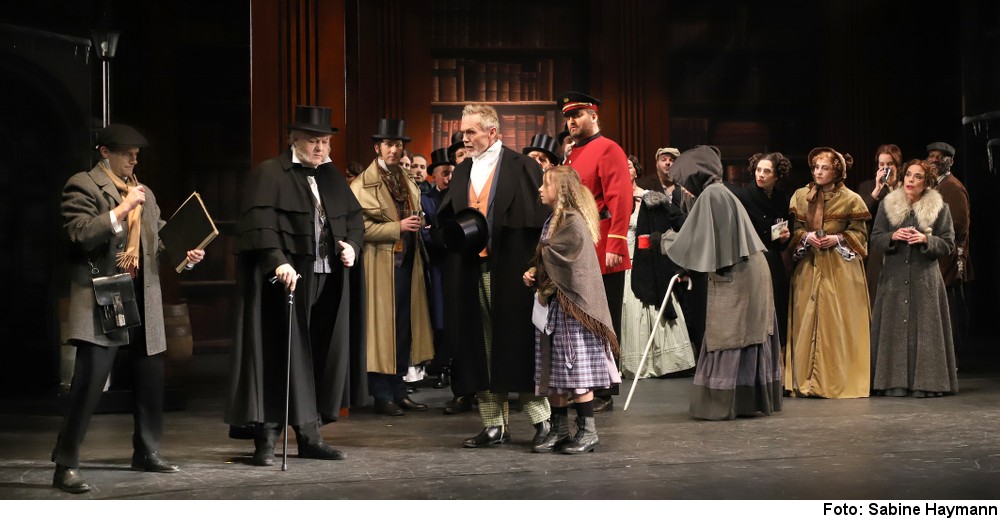 „A Christmas Carol“ in Pforzheim (Foto: Sabine Haymann)