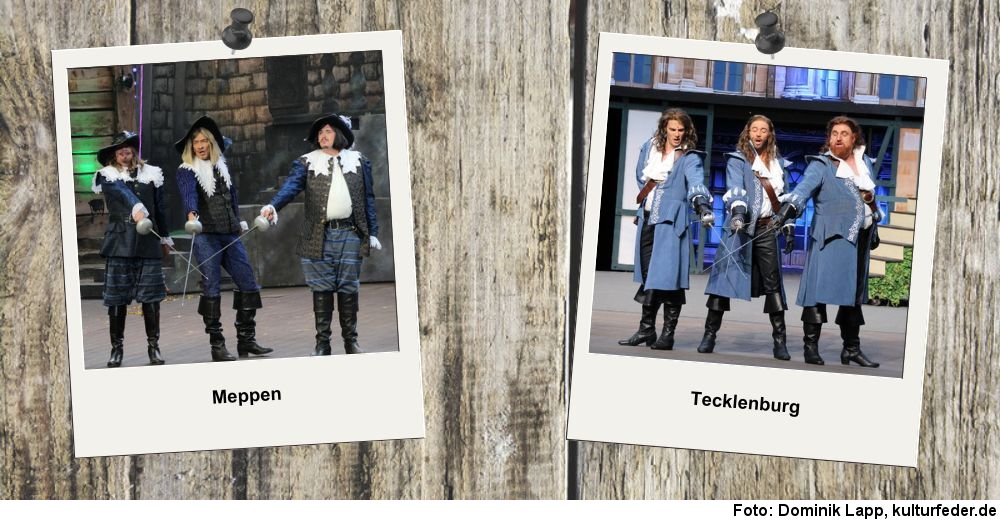 „3 Musketiere“ in Meppen und Tecklenburg (Foto: Dominik Lapp)