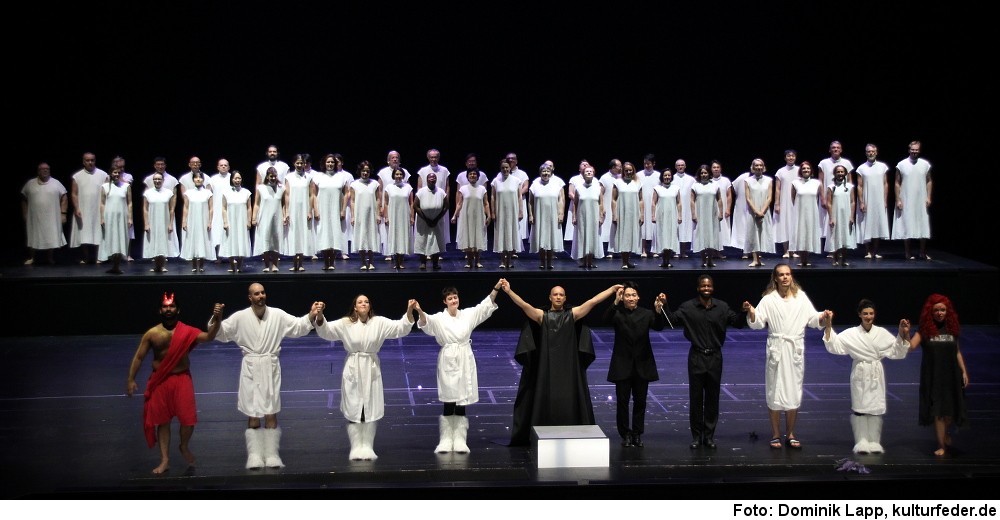 „Satyagraha“ in Hannover (Foto: Dominik Lapp)