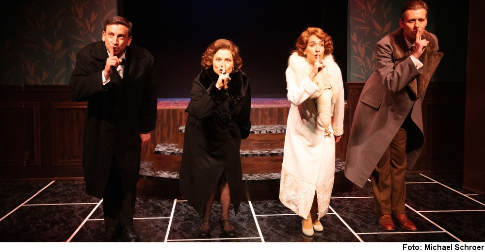 „Vermisst! Was geschah mit Agatha Christie?“ in Bachenbülach (Foto: Michael Schroer)